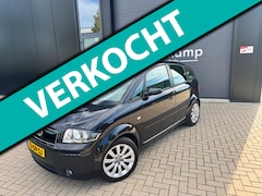 Audi A2 - 1.4 Exclusive | Perlnappa leder | Origineel NL | NAP | Trekhaak