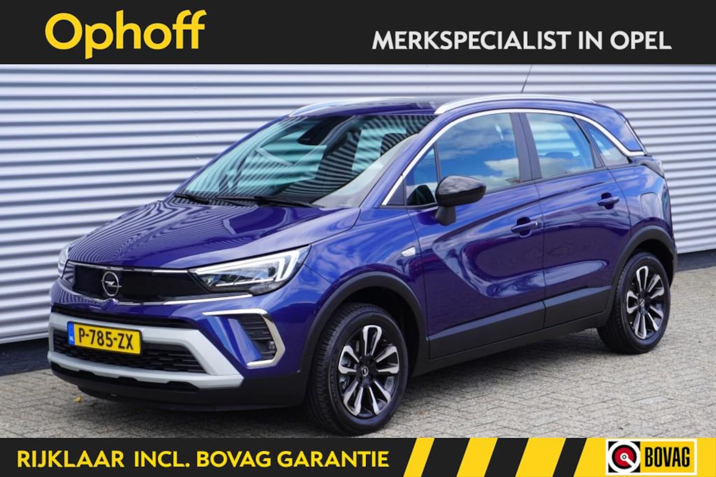 Opel Crossland - 1.2 Turbo Business Elegance / Pano / Leer / Camera / Navi / Stoel- en stuurverwarming - AutoWereld.nl
