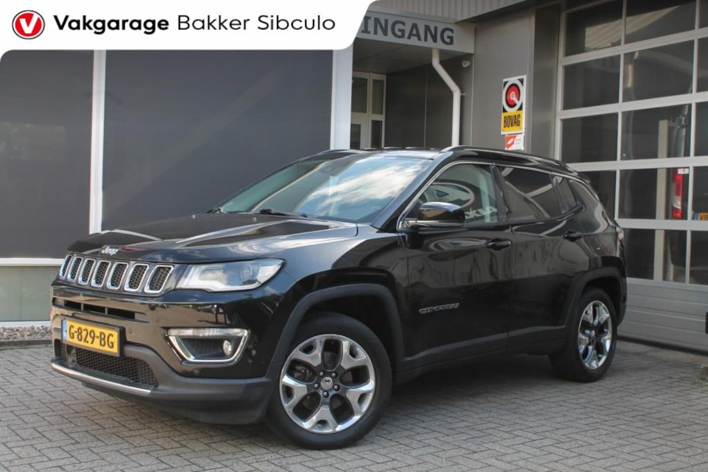 Jeep Compass - 1.4 M.AIR LIMITED CAMERA LEER TREKHAAK - AutoWereld.nl