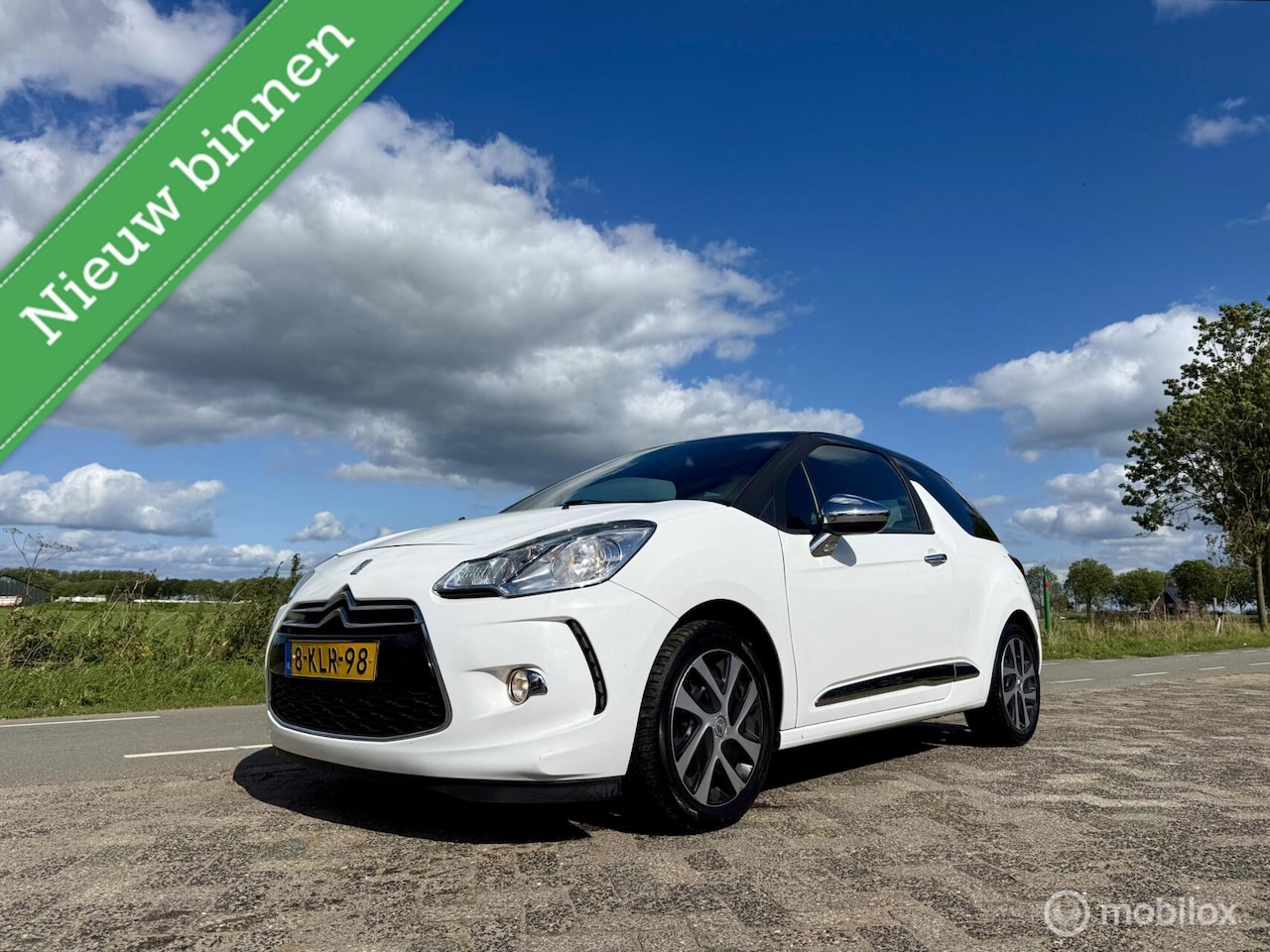 Citroën DS3 - 1.2 VTi So Chic 1.2 VTi So Chic, BJ 2013, Nette Auto, Navi,AIrco - AutoWereld.nl