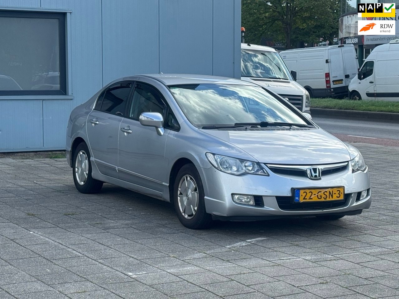 Honda Civic - 1.3 Hybrid/LPG/AUTOMAAT/1eigenaar/nieuweapk - AutoWereld.nl