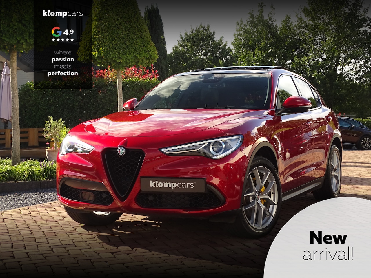 Alfa Romeo Stelvio - 2.0 T AWD !Veloce stoelen! 8C Rosso | Pano | Carplay | H+K | Diff.TI | Black Edition | FUL - AutoWereld.nl