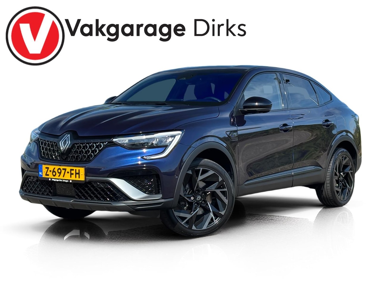 Renault Arkana - 1.6 E-Tech Full Hybrid 145 Esprit Alpine ✅ Leder ✅ 360 ✅ ACC - AutoWereld.nl