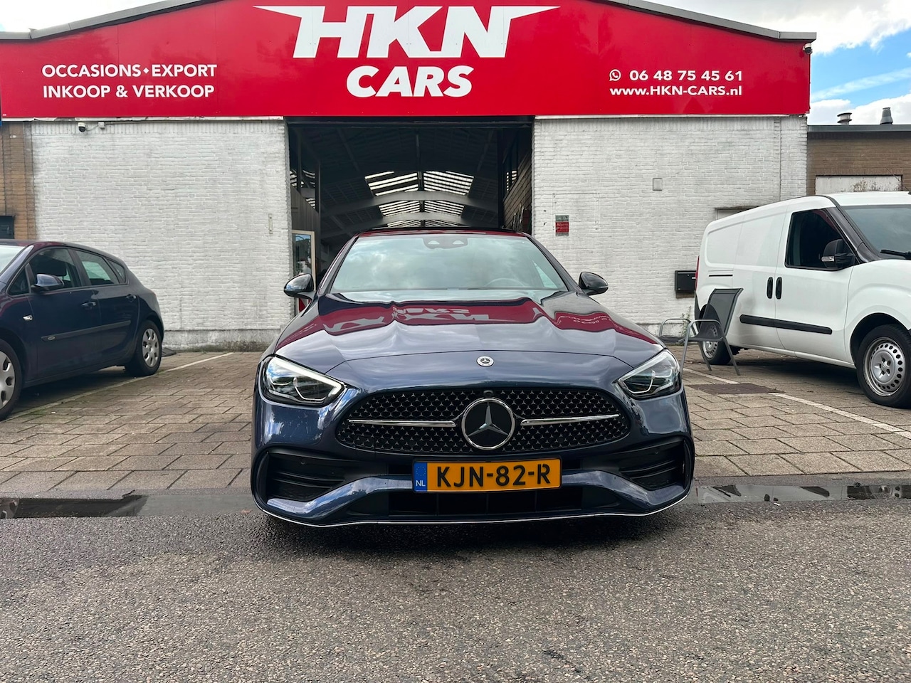 Mercedes-Benz C-klasse - 300 e AMG Line BJ 2024 Pano Memory Burmester camera - AutoWereld.nl