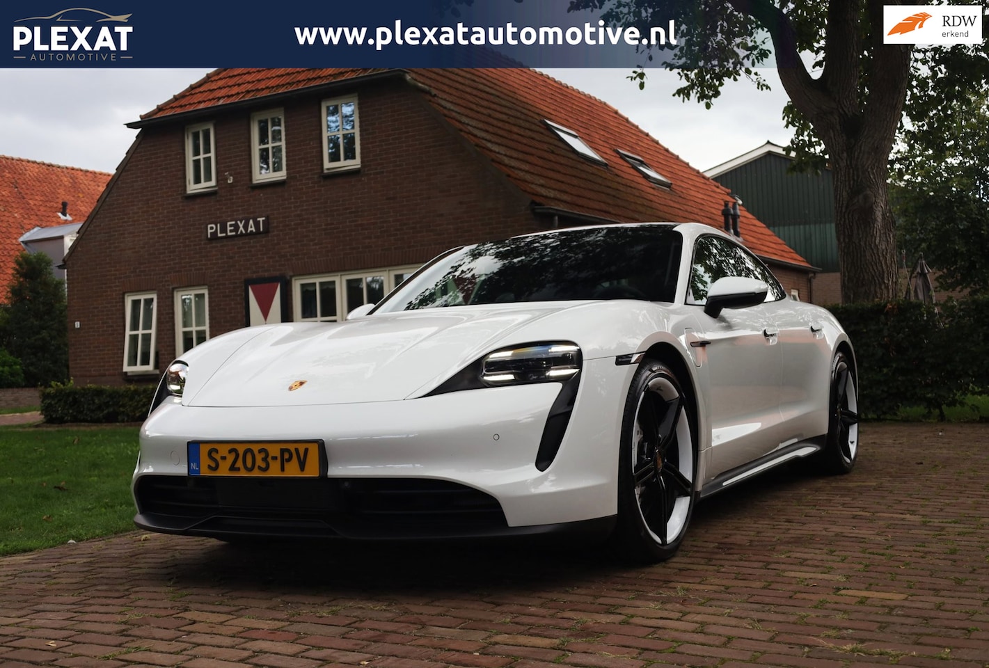Porsche Taycan - Performance+ 94 kWh Aut. | Battery Plus | Passagiersdisplay | Alcantara Hemel | Bose Sound - AutoWereld.nl