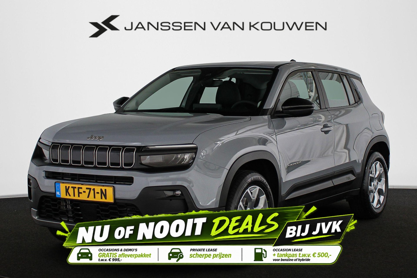 Jeep Avenger - 1.2 e-Hybrid Altitude Achteruitrijcamera Apple CarPlay 17" - AutoWereld.nl