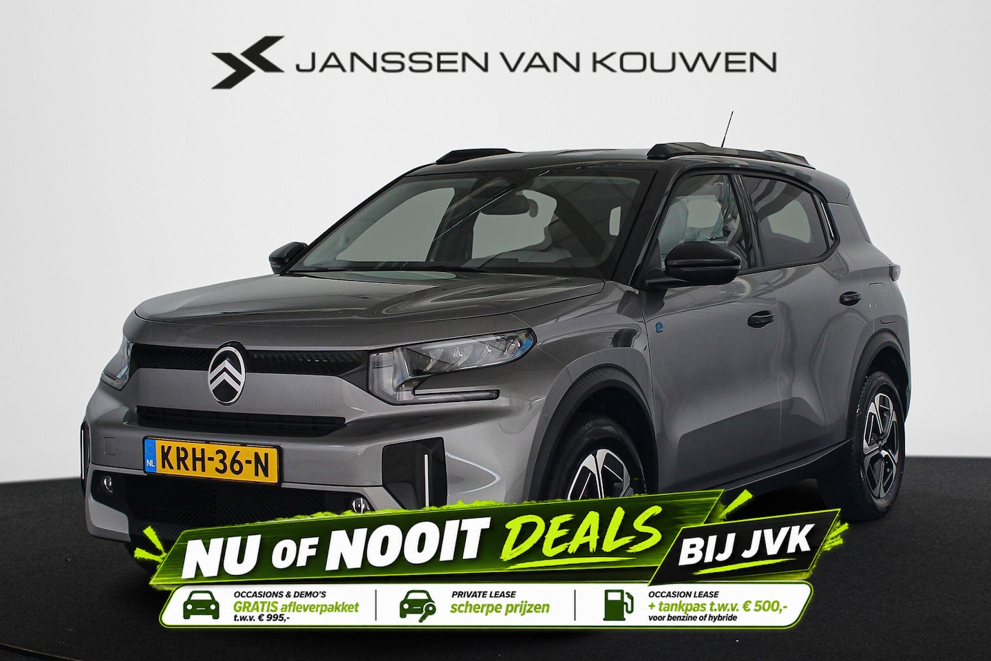 Citroën Ë-C3 Aircross - Max 113pk Extended Range 54 kWh Winterpakket Camera Carplay All Season banden - AutoWereld.nl