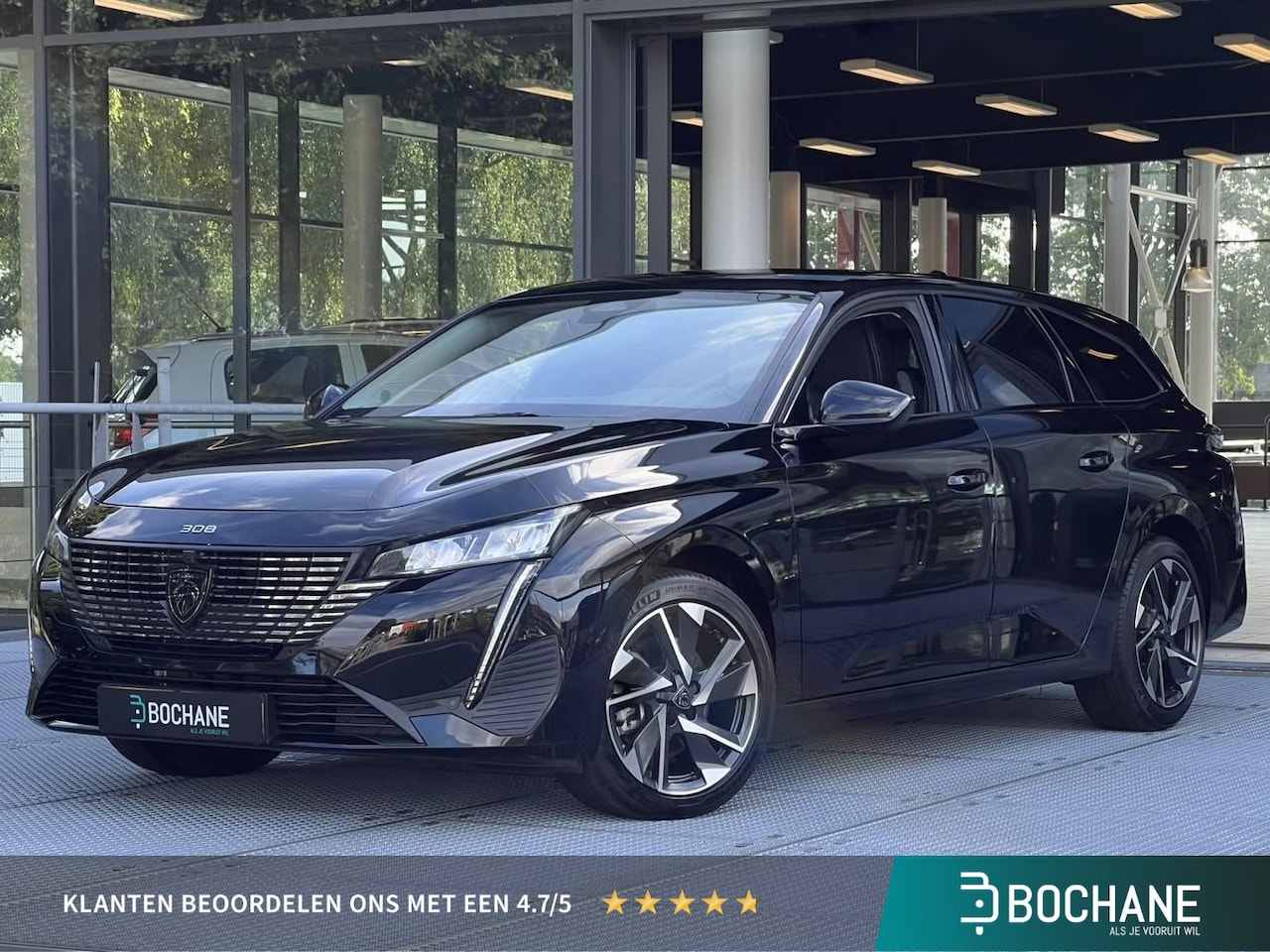 Peugeot 308 SW - 1.2 Hybrid 136 e-DCS6 Allure Automaat 136PK | Carplay/Android | Dodehoekdetectie | Adaptie - AutoWereld.nl