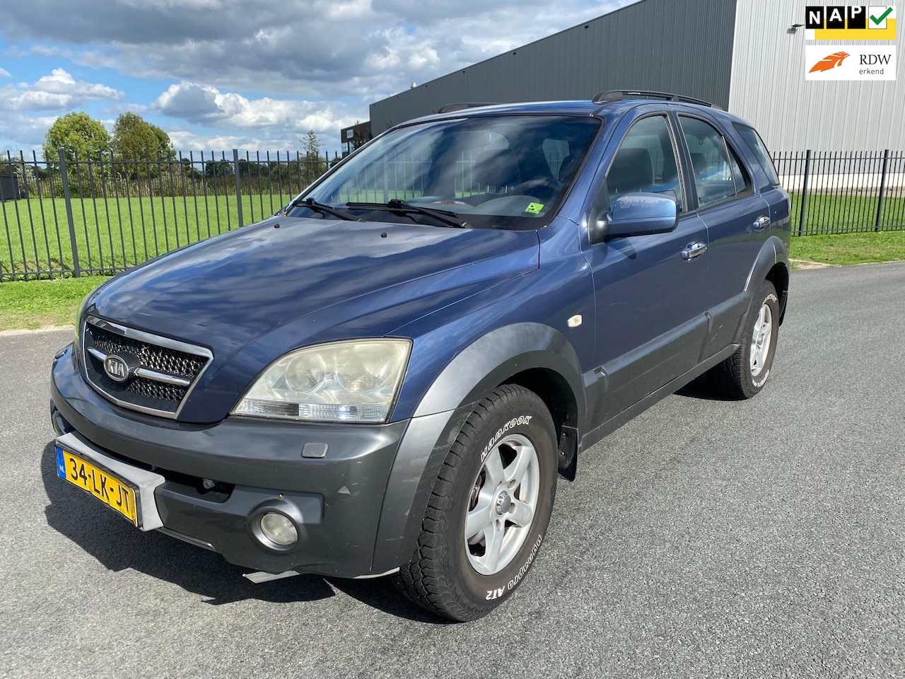 Kia Sorento - 3.5 V6 EX Luxe|Bj 2003|Automaat|Leer|4x4|Export!!! - AutoWereld.nl