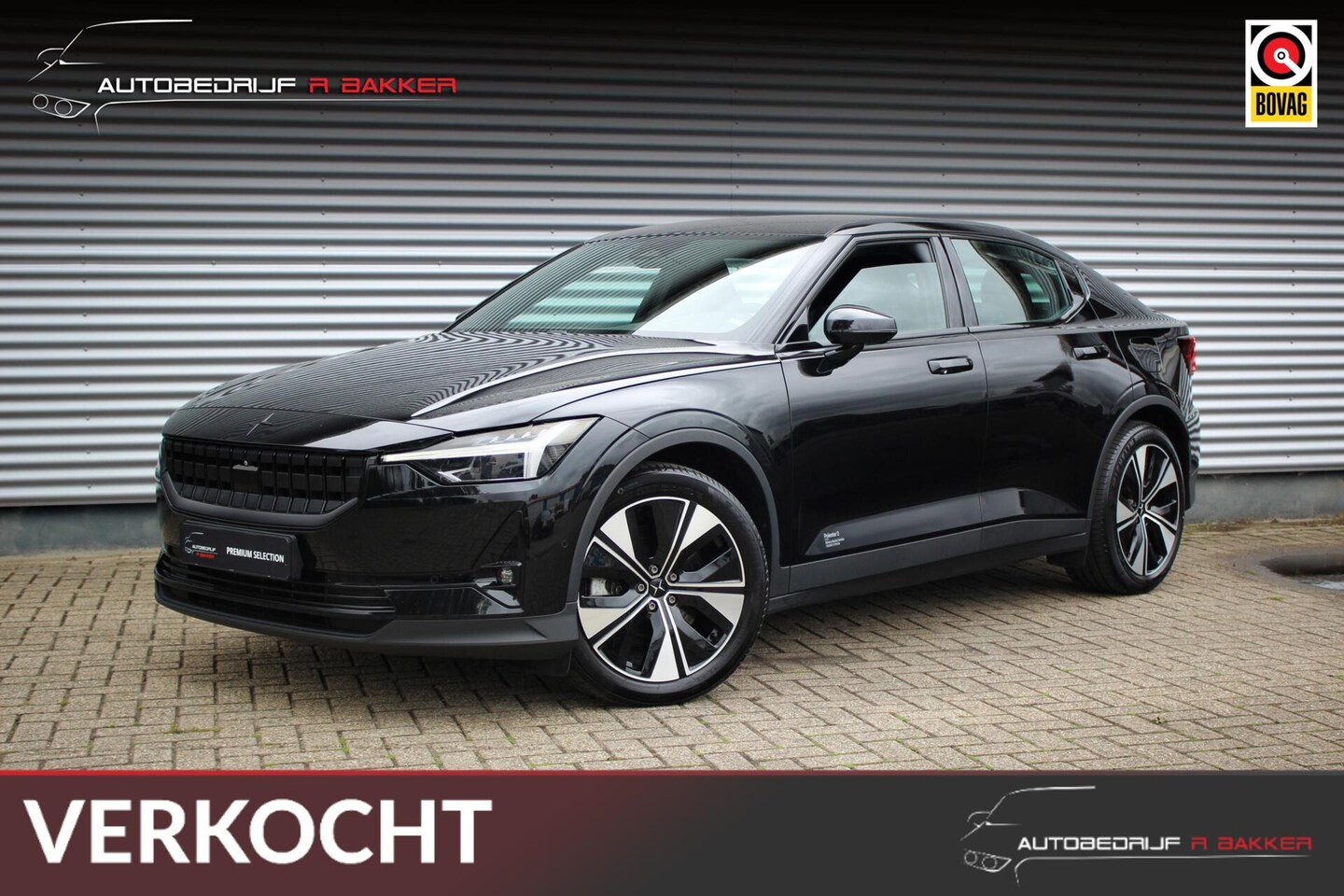 Polestar 2 - Long Range Single Motor 78 kWh // 96% SoH | Pilot Lite | Onyx Black | 360 camera | Adaptiv - AutoWereld.nl