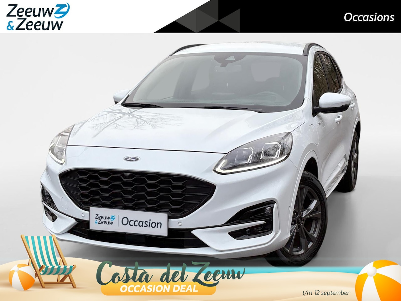 Ford Kuga - 2.5 PHEV ST-Line 225PK | Adaptieve Cruise Control | Winter Pack | BLIS | Head Up Display | - AutoWereld.nl