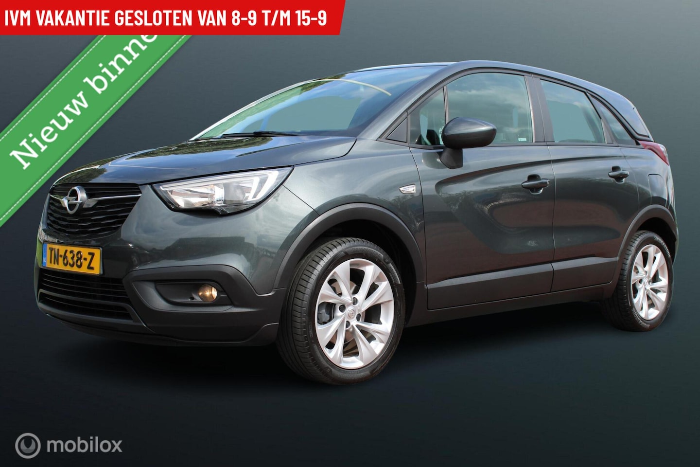 Opel Crossland X - 1.2 Turbo Online Edition 1.2 Turbo 110 PK Online Edition, App connect, Cruise, Airco, Pdc, 17 Inch LMV - AutoWereld.nl