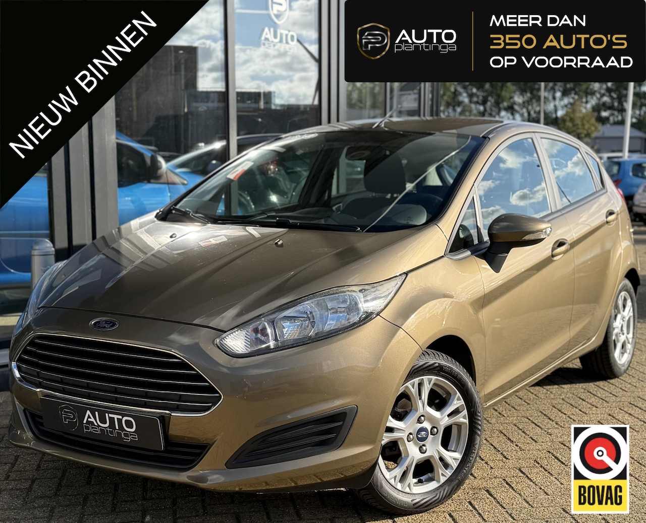 Ford Fiesta - 1.0 EcoBoost Titanium 101PK | Airco | Voorruitverwarming | 5 deurs | Lichtmetalen Velgen | - AutoWereld.nl