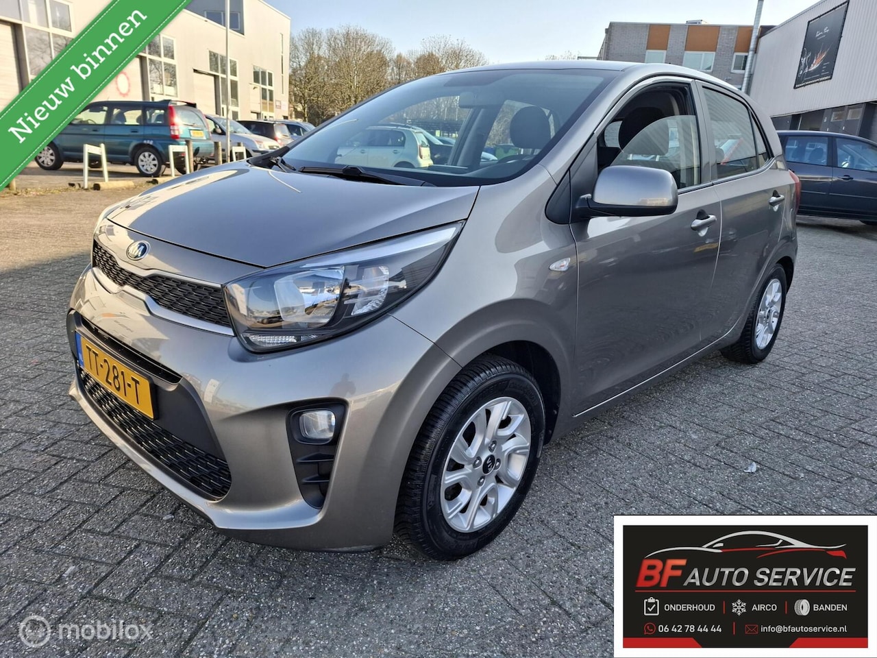 Kia Picanto - 1.0 CVVT EconomyPlusLine betrouwbaar en rijk uitgerust - AutoWereld.nl
