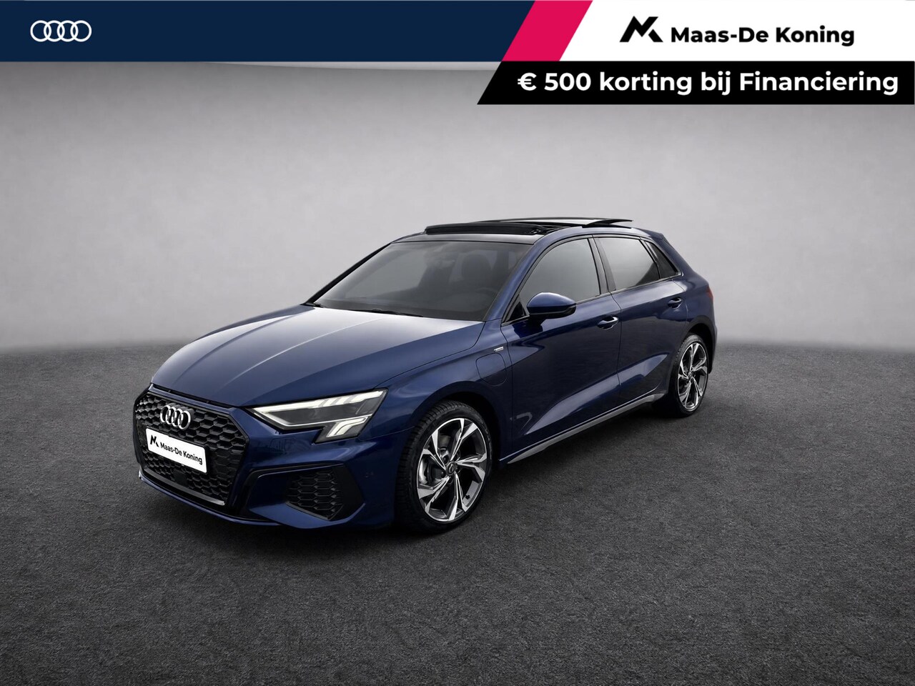 Audi A3 Sportback - 40 TFSIe 150kW/204PK S Line · Panoramadak · Leder · Camera · Apple/Android Car Play · Driv - AutoWereld.nl