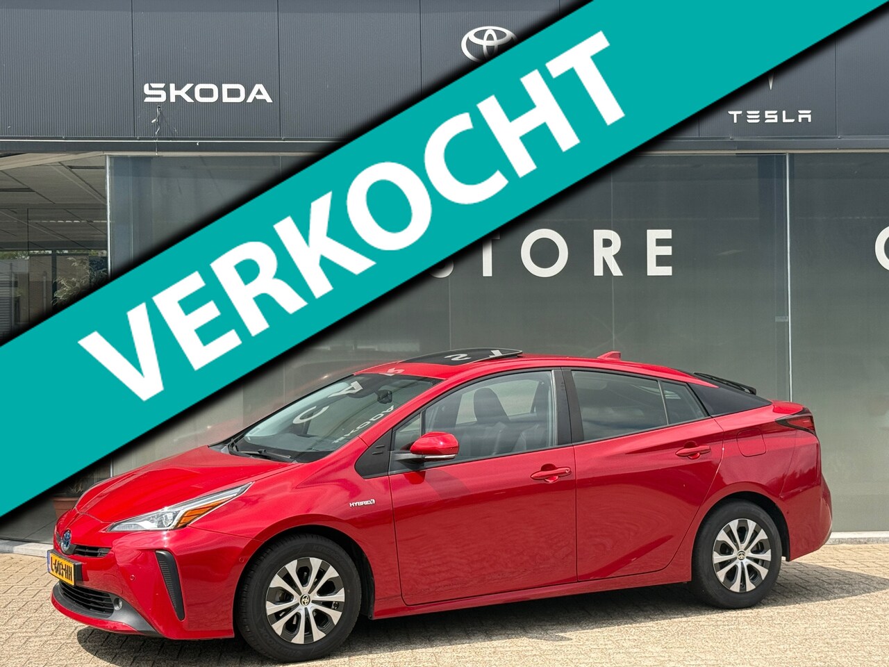Toyota Prius - 1.8 Executive Pano|Leder|JBL|HuD|Dealer Onderhouden - AutoWereld.nl