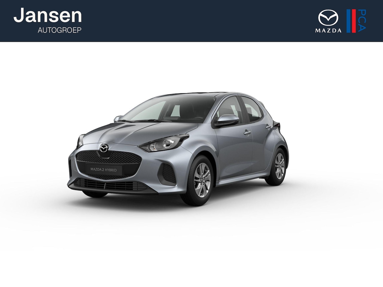 Mazda 2 Hybrid - Centre-Line | 15-inch lichtmetalen velgen, Silver | 6 speakers | Achteruitrijcamera - AutoWereld.nl