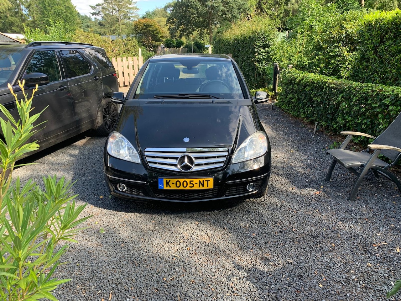 Mercedes-Benz A-klasse - 180 Avantgarde Mercedes-Benz A-Klasse A180 Avantgarde 5DRS CVT 2009 Zwart - AutoWereld.nl