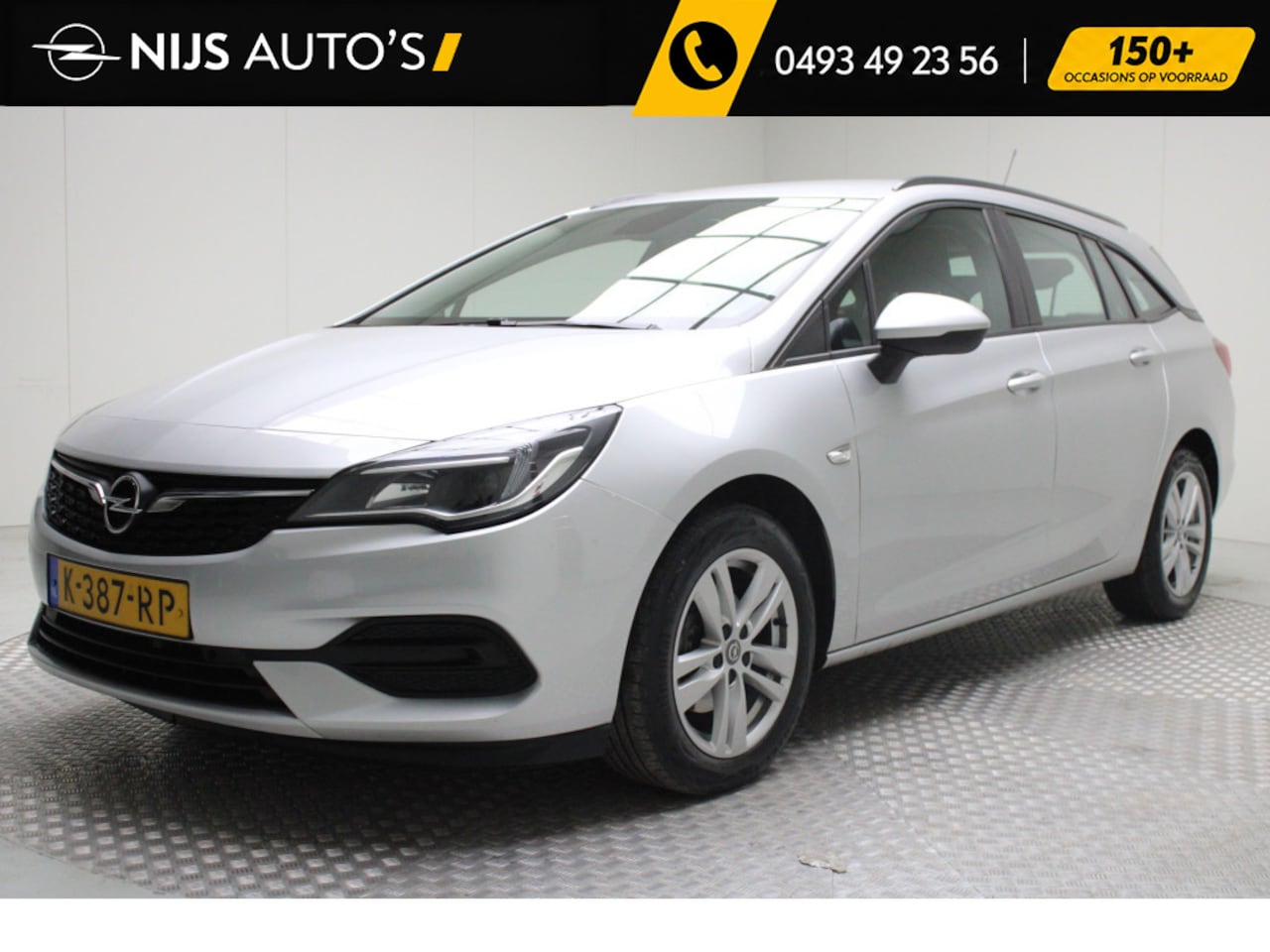 Opel Astra Sports Tourer - 1.4 Edition | automaat | airco | trekhaak | navigatie fullmap | headup display | pdc achte - AutoWereld.nl