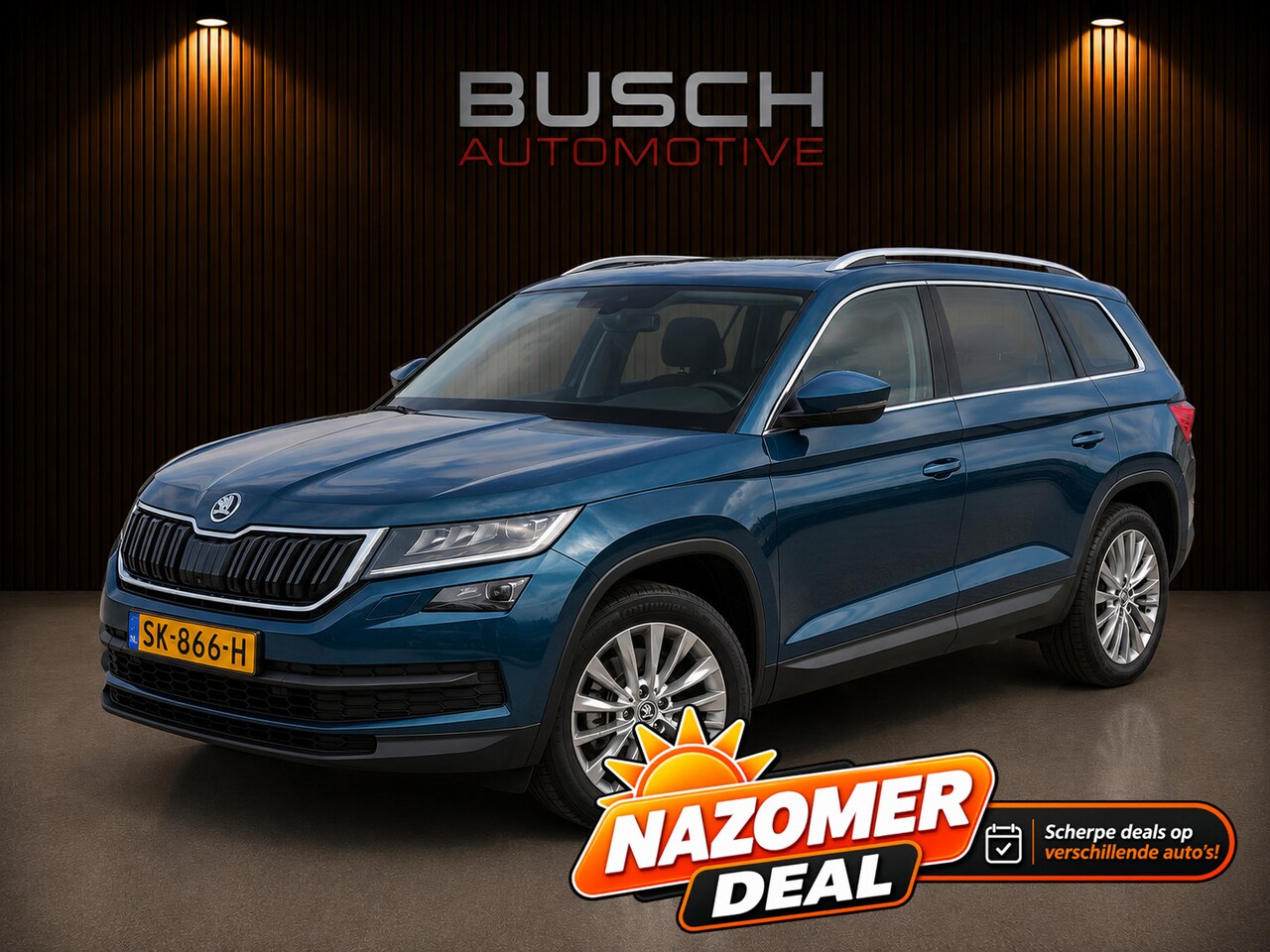 Skoda Kodiaq - 1.4 TSI ACT Style Business 7p. 1.4 TSI ACT Style Business | 7P | PANO | 360° | - AutoWereld.nl