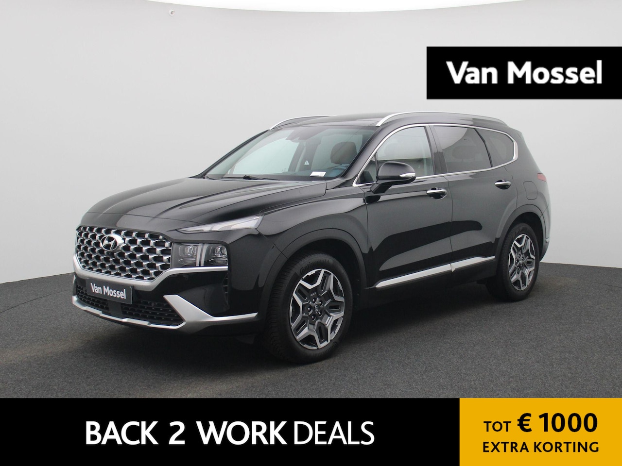 Hyundai Santa Fe - 1.6 T-GDi Plug-in Hybrid 4x4 Shine Aut. | Automaat | Apple Carplay / Android Auto | Camera - AutoWereld.nl