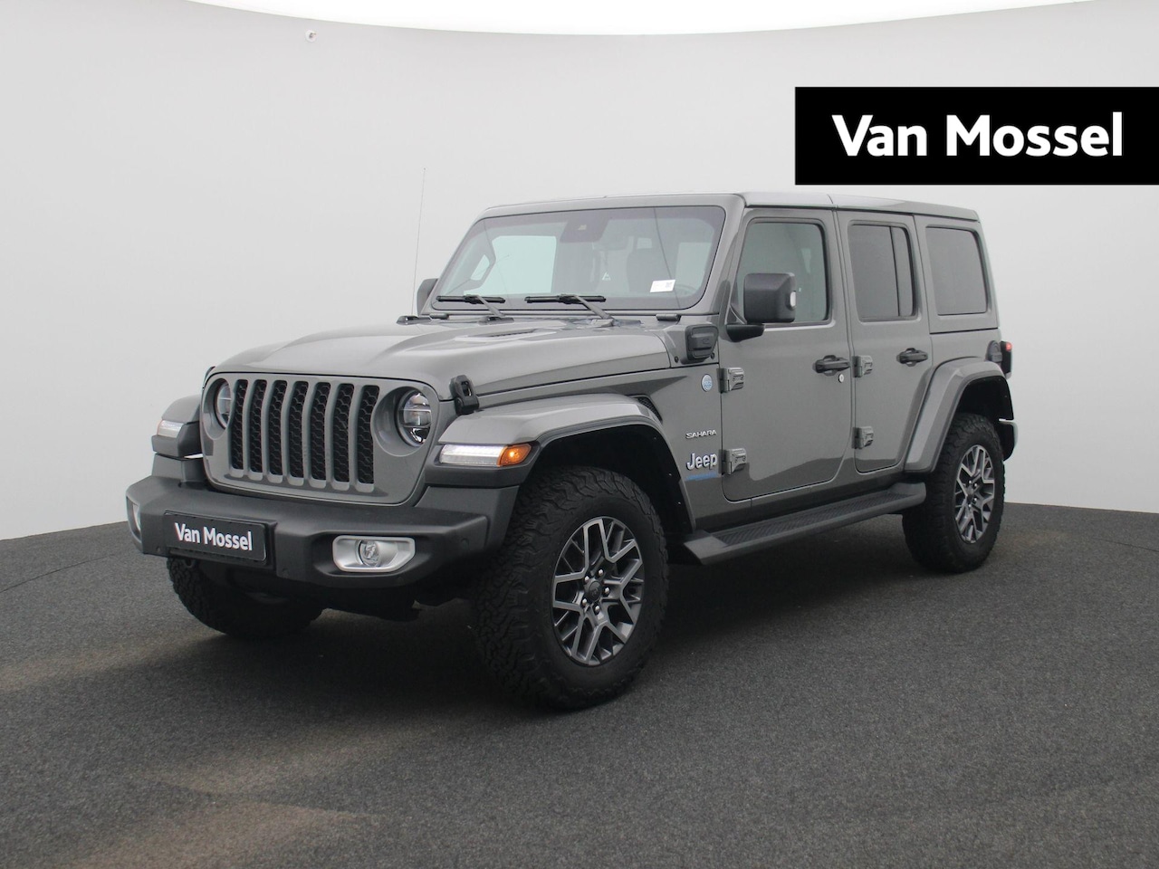 Jeep Wrangler - 2.0T Sahara 4xe 380pk | Lederen Bekleding | Stoel & Stuurverwarming | Camera | Navigatie | - AutoWereld.nl