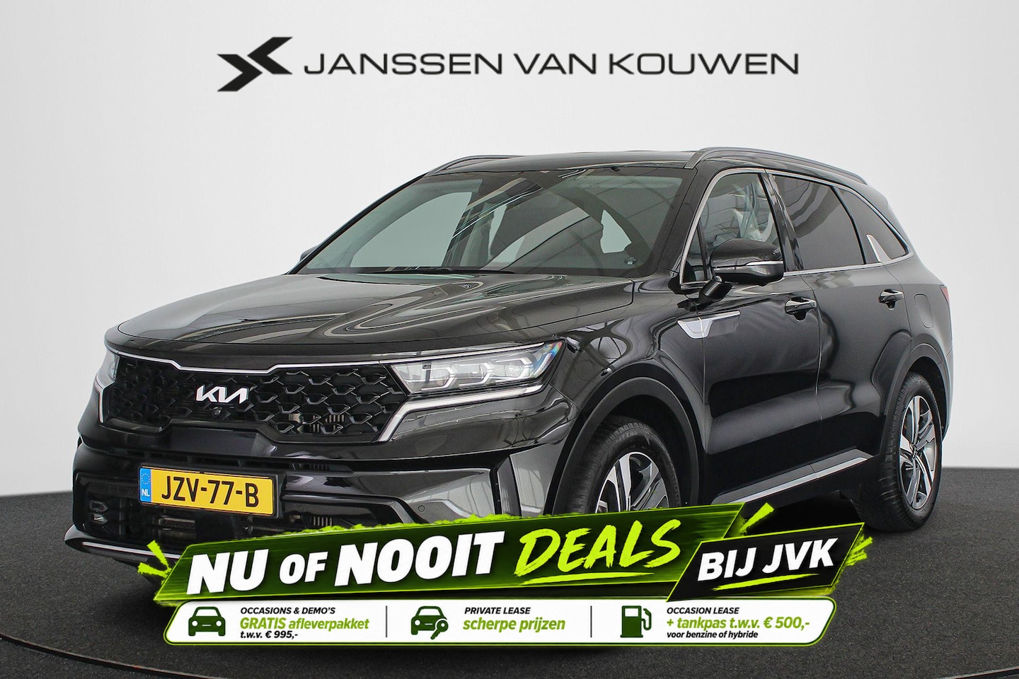 Kia Sorento - 1.6 T-GDI Plug-in Hybrid 4WD DynamicLine Trekhaak Stoelverwarming Leder - AutoWereld.nl