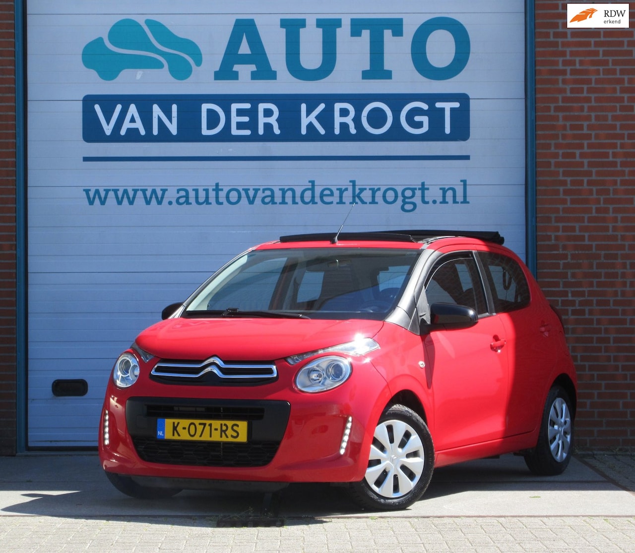 Citroën C1 - 1.0 e-VTi Airscape Feel 1.0 e-VTi Airscape Feel, Cruise, Stoelverw. Airco, Vouwdak, APK 6-27 - AutoWereld.nl
