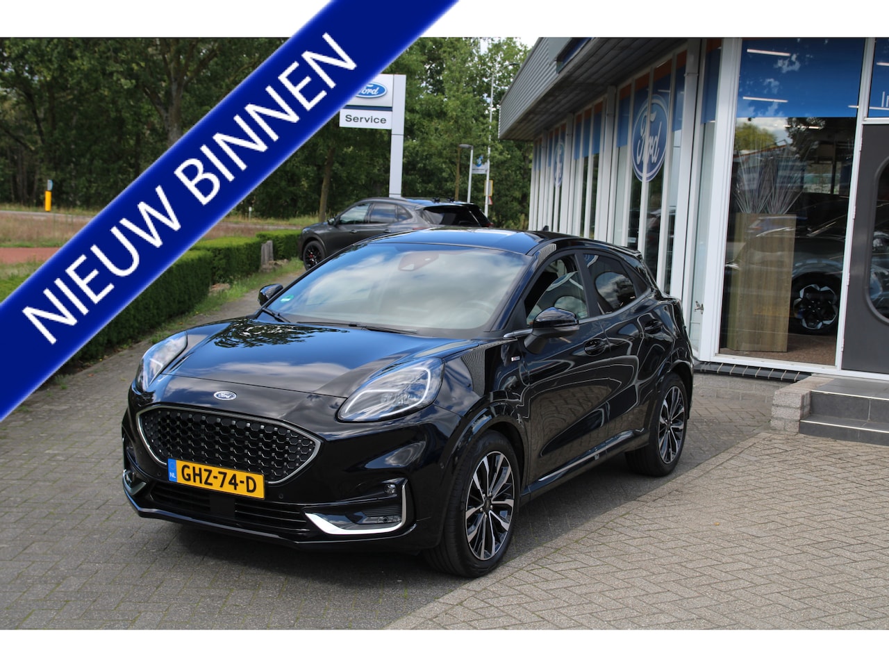 Ford Puma - 1.0 EcoBoost 125 PK ST-Line X Vignale AUTOMAAT TREKHAAK | LEDER | DRIVER PACK - AutoWereld.nl