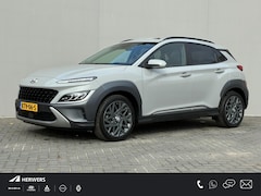 Hyundai Kona - 1.6 GDI HEV Premium Sky / Fabrieksgarantie t/m 07-2027 / Schuif/open dak / Stoelverwarming