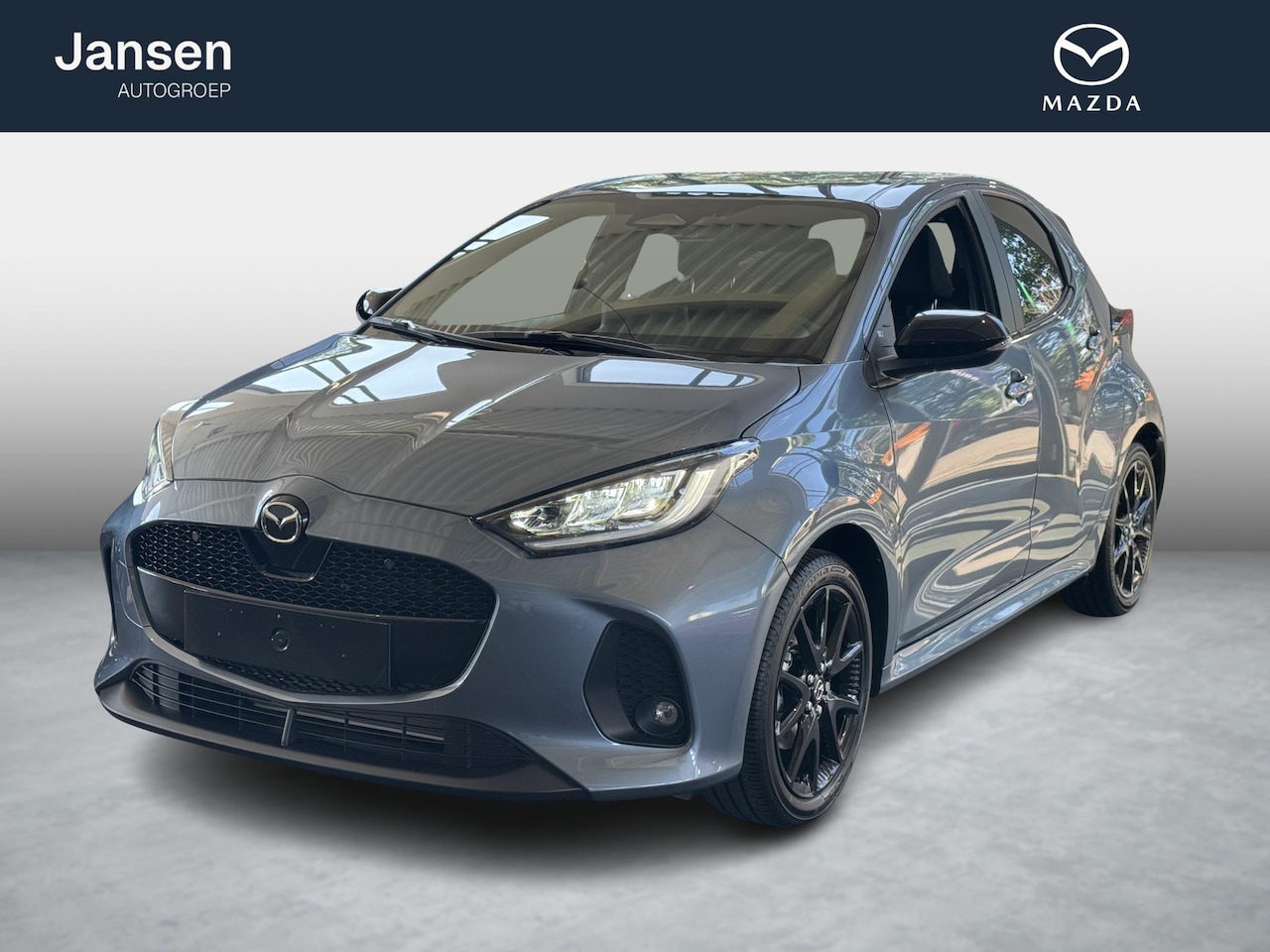 Mazda 2 Hybrid - 1.5 Homura nieuwe kleur Sky Grey - AutoWereld.nl
