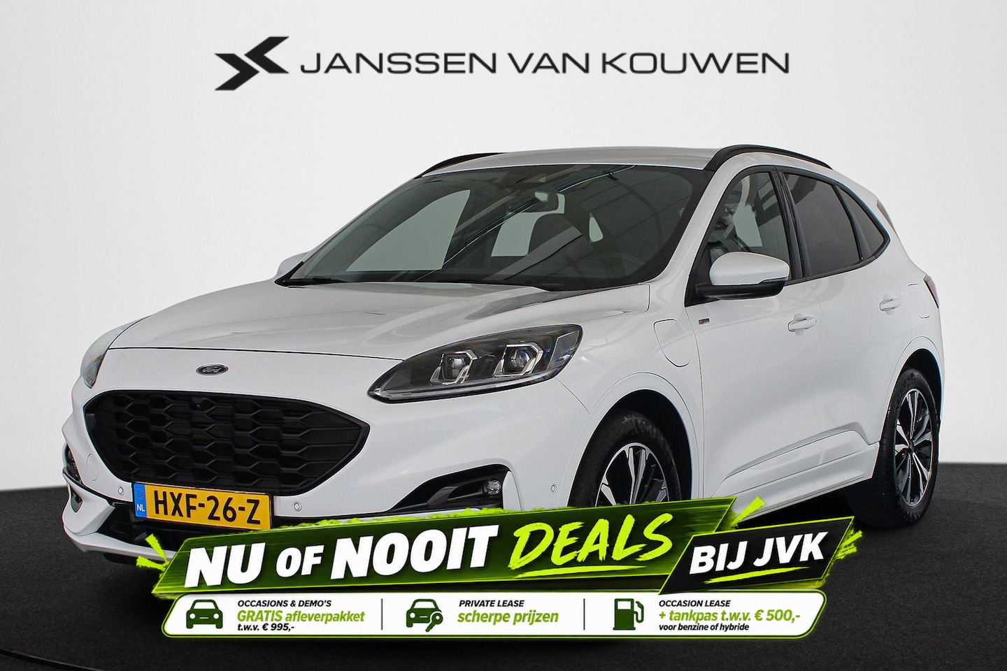 Ford Kuga - 2.5 PHEV ST-Line X Afn. Trekhaak Winterpakket Head-Up Adaptieve Cruise SOH 99% - AutoWereld.nl