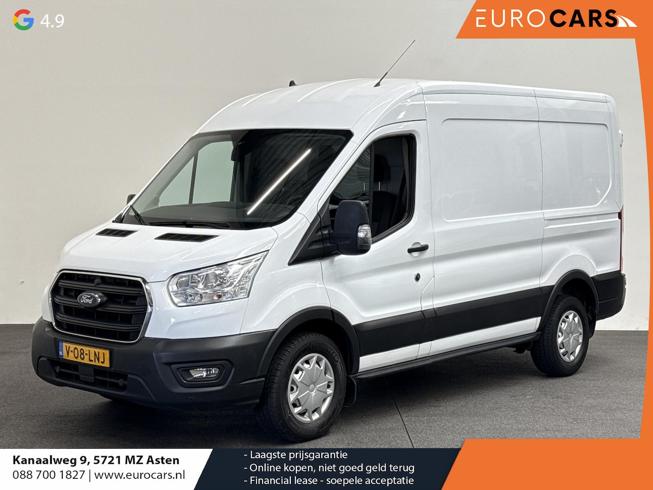 Ford Transit - 350 2.0 TDCI L2H2 Trend Automaat Airco Cruise Control Trekhaak Parkeersensoren - AutoWereld.nl