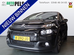 Citroën C3 - 1.2 PureTech Shine, Navigatie, Clima controle, Cruise controle, Elek ramen V, Lm velgen 16