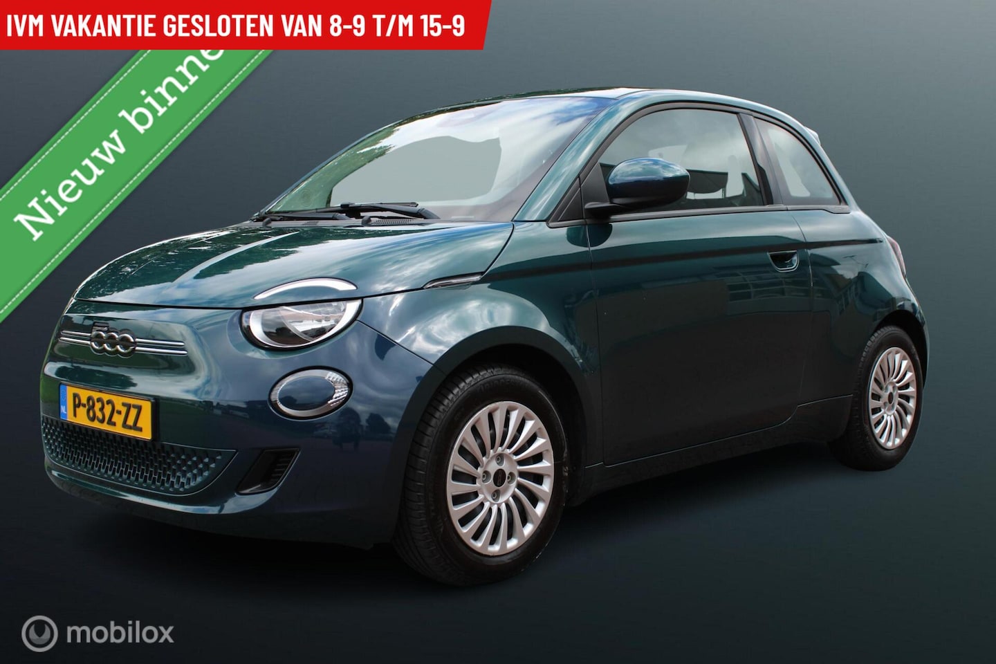 Fiat 500 - Action 24 kWh, App connect, Cruise, Airco, Digital dashboard. - AutoWereld.nl
