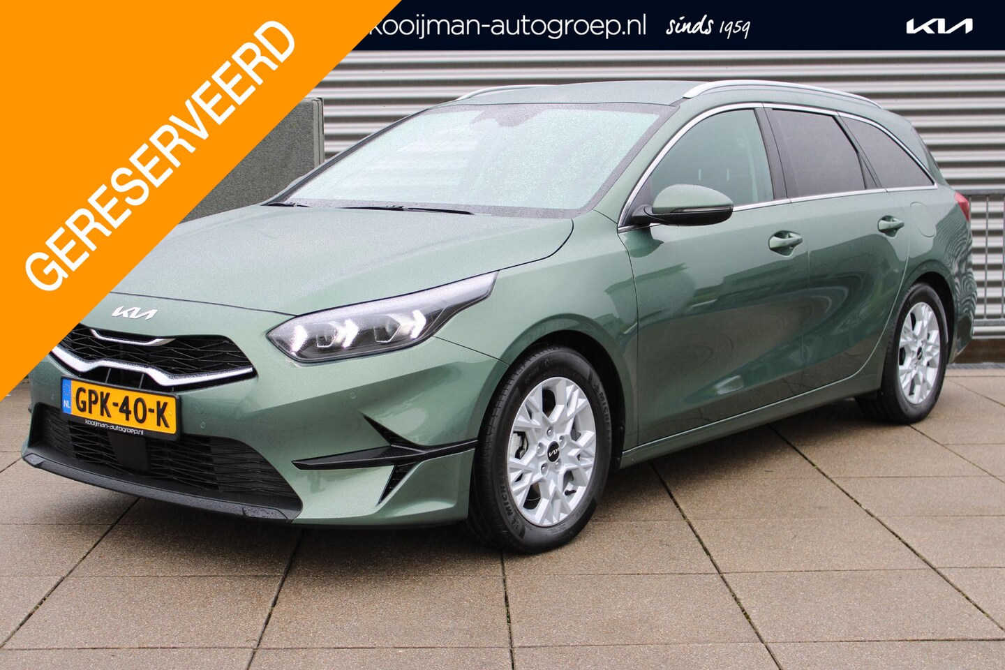 Kia Cee'd Sportswagon - Ceed 1.0 T-GDi DynamicPlusLine NAVIGATIE / ACHTERUITRIJCAMERA / HALF LEDER - AutoWereld.nl