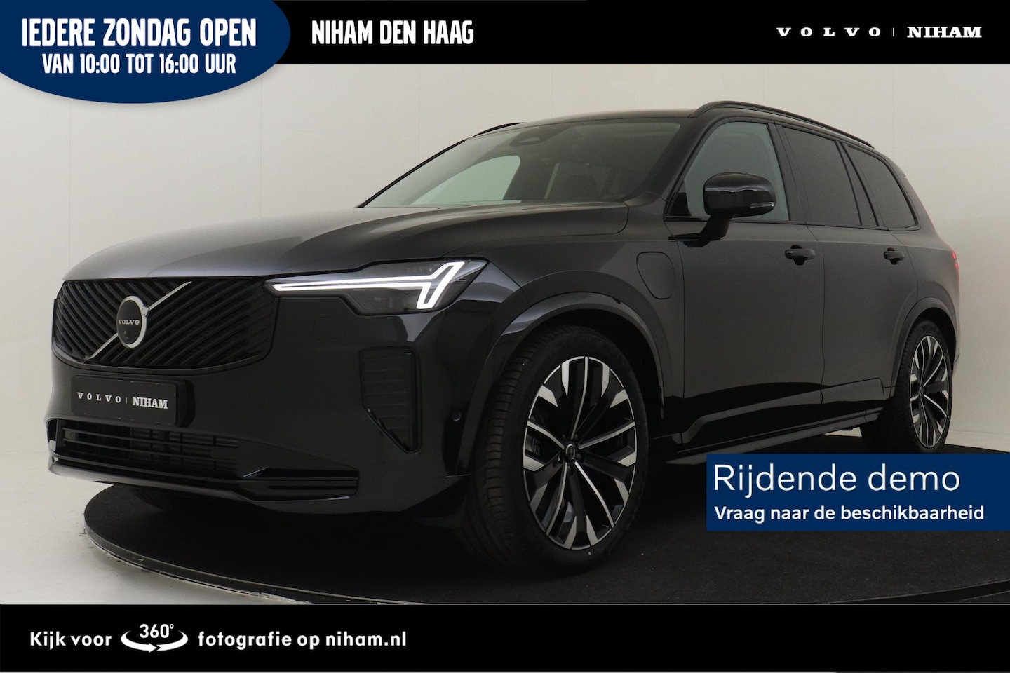 Volvo XC90 - II T8 PLUG-IN HYBRID AWD ULTRA DARK -PANO.DAK|BOWERS&WILKINS|GEVENT.LEDER+MASSAGE|LUCHTVER - AutoWereld.nl
