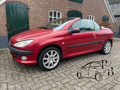 Peugeot 206 CC - 1.6-16V NW APK AIRCO LEDER GOED WERKEND DAK