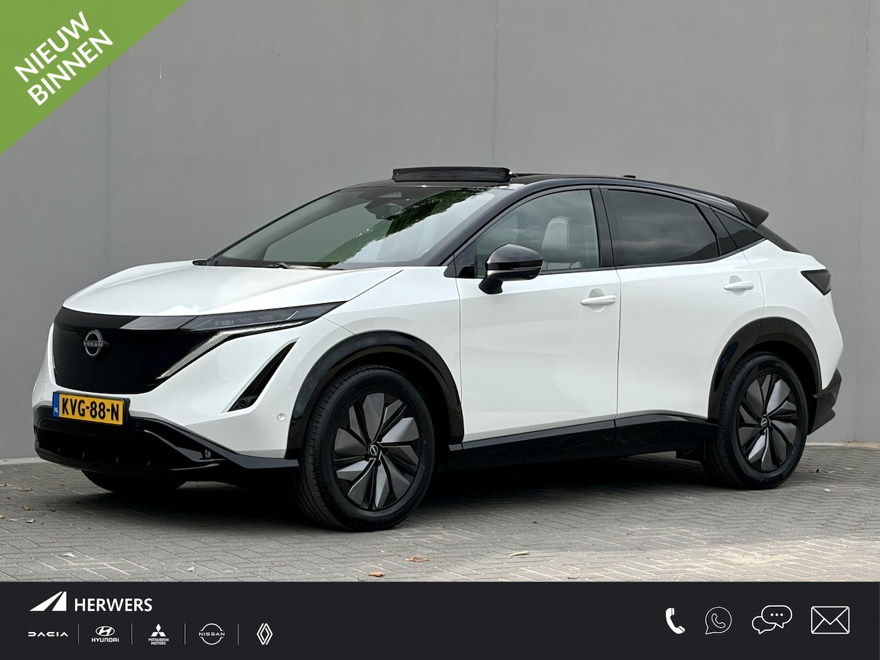 Nissan Ariya - e-4ORCE Evolve 91 kWh 4WD / 306 PK / Leder / 1.500 kg Trekgewicht / Warmtepomp / 10 jaar N - AutoWereld.nl