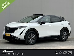 Nissan Ariya - e-4ORCE Evolve 91 kWh 4WD / 306 PK / Leder / 1.500 kg Trekgewicht / Warmtepomp / 10 jaar M