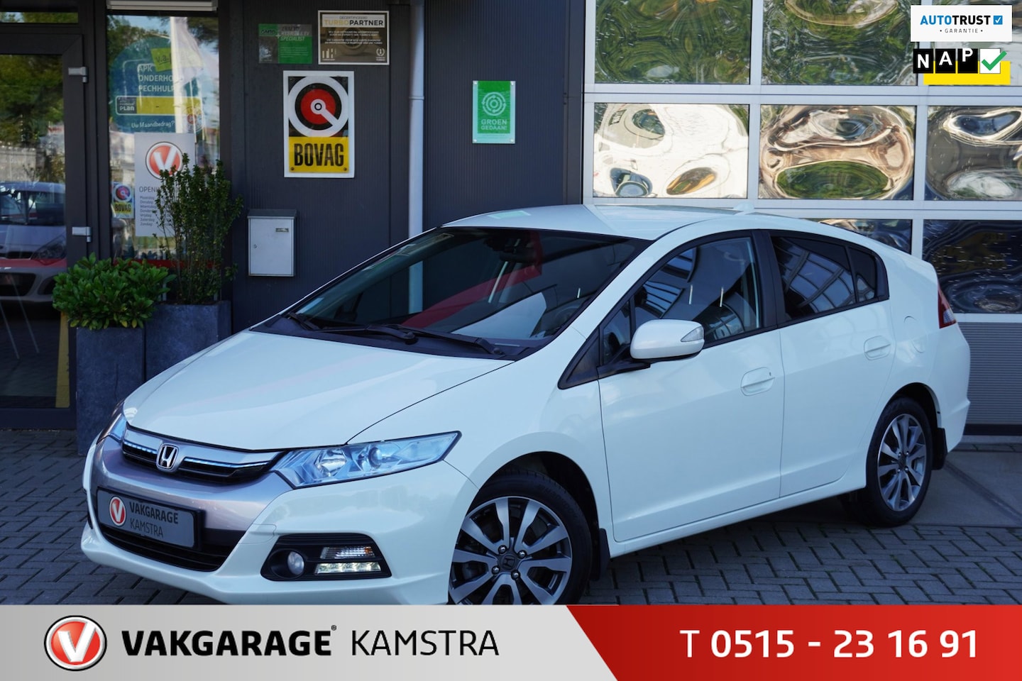 Honda Insight - 1.3 Exclusive Autom. NAP/Clima/Cruise/Stoelvw. - AutoWereld.nl