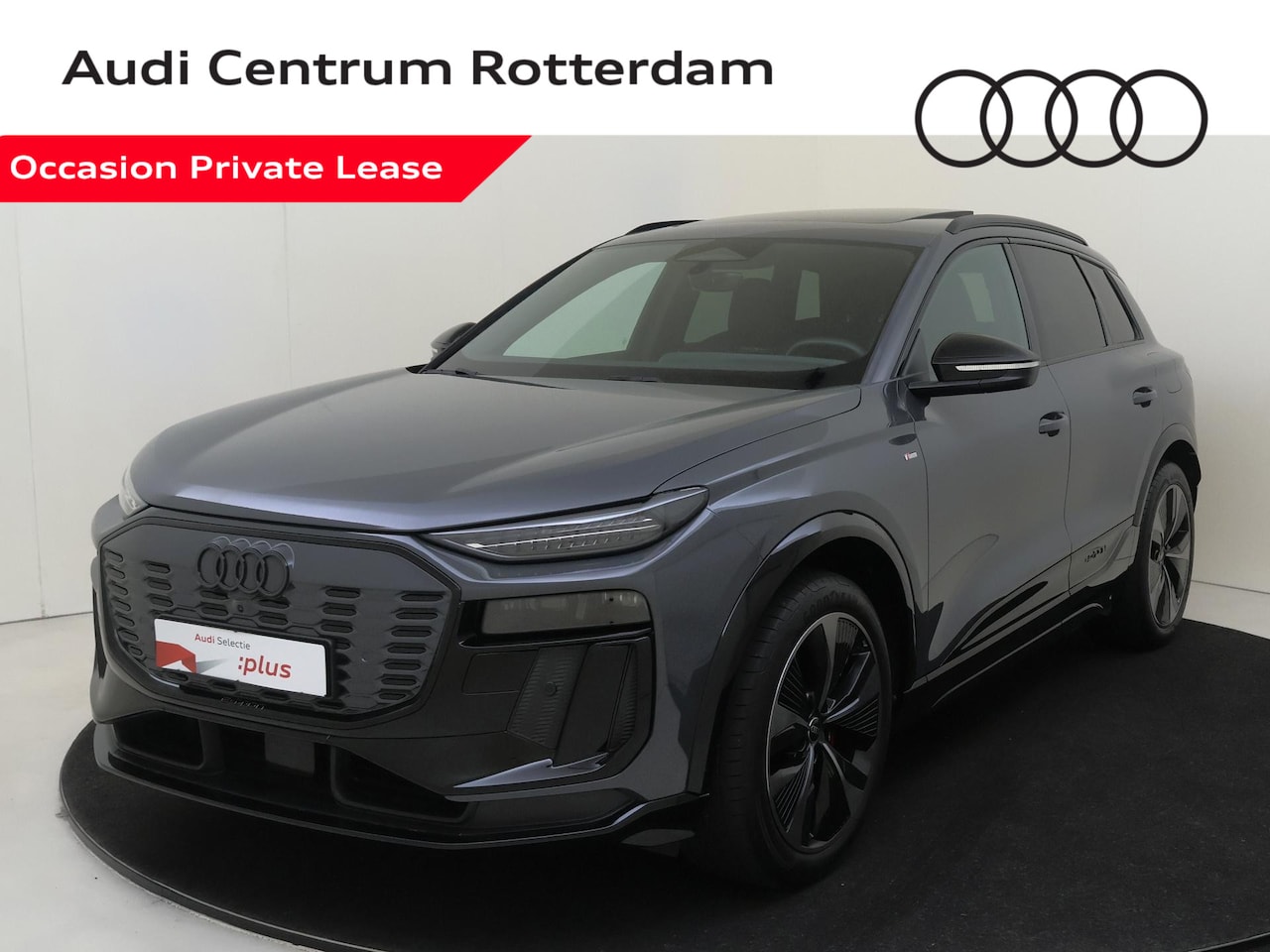 Audi Q6 e-tron - S edition quattro 100 kWh | Panoramadak | Sportstoelen leder Plus | Luchtvering |  Warmtep - AutoWereld.nl
