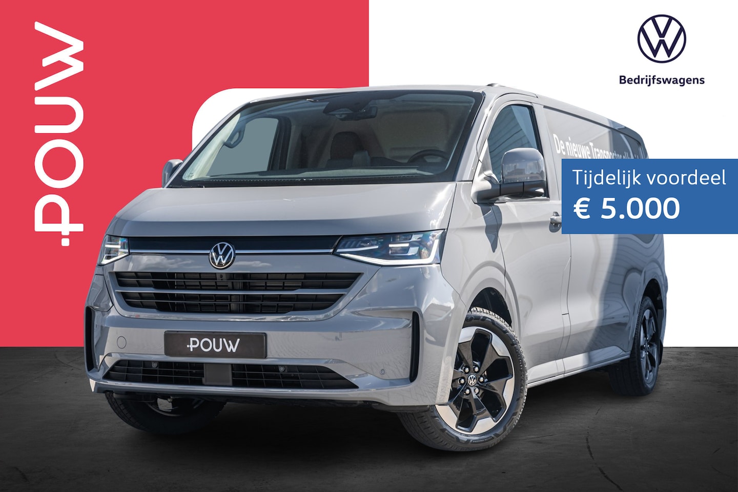 Volkswagen Transporter - 2.5 eHybrid 233pk AUT L2H1 30 Bulli | LMV 19'' | Trekhaak Vast - AutoWereld.nl