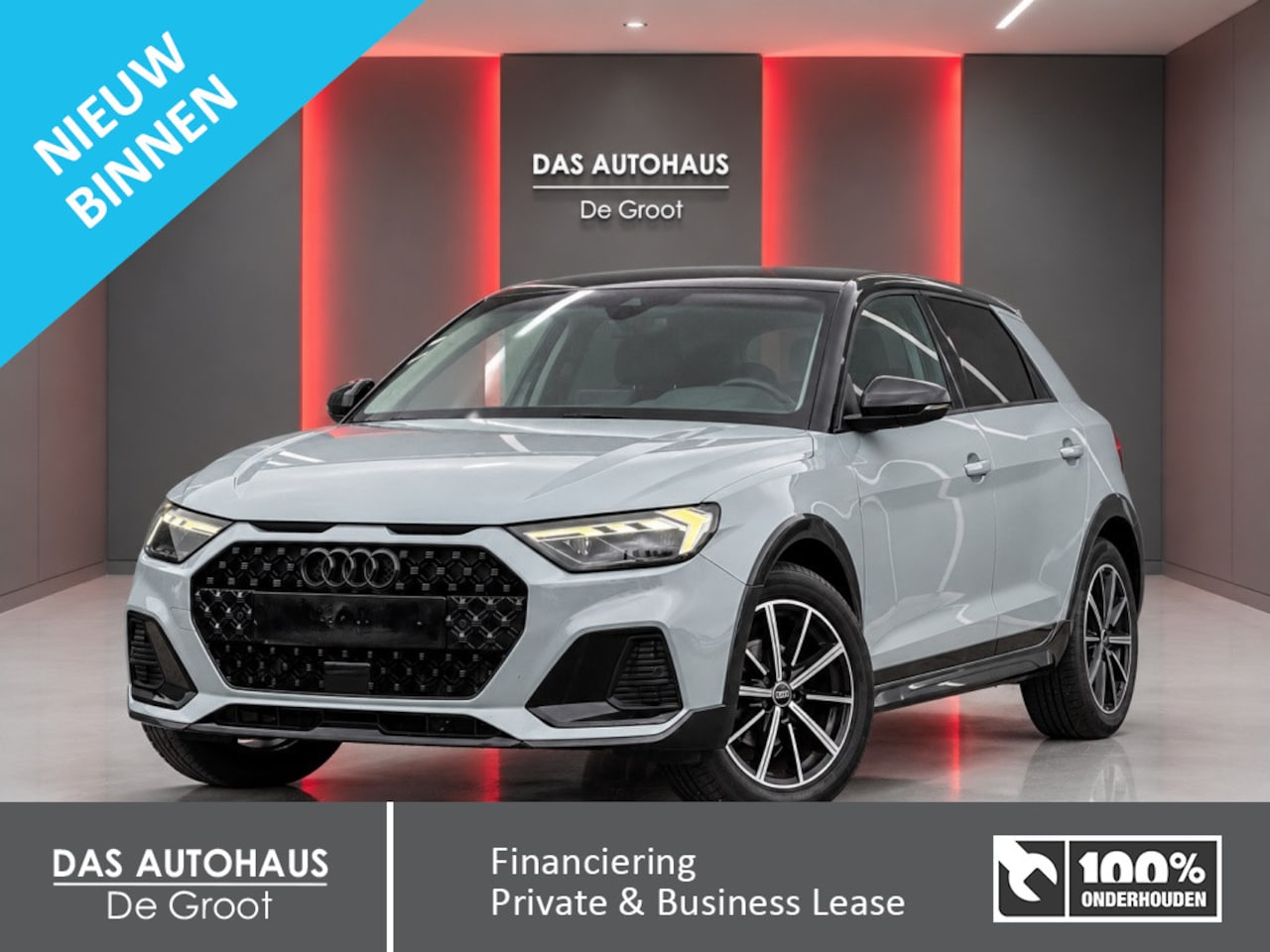 Audi A1 allstreet - 30 TFSI S-Tronic S-Line Black Edition | Leer | Navi | Camera - AutoWereld.nl