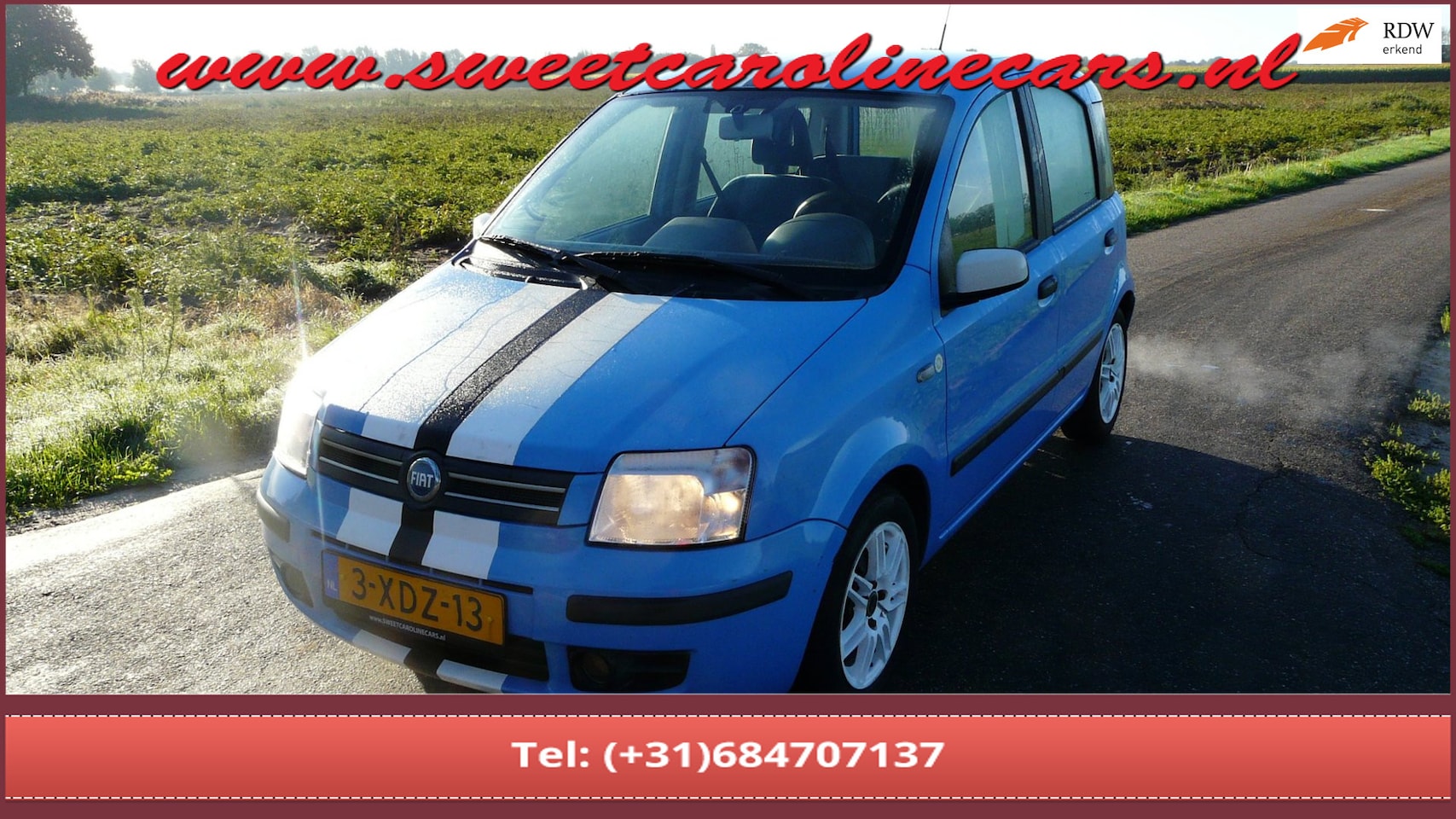 Fiat Panda - 1.2 Sport Custom Edition,Airco,Elec,pakket,Sport-uitlaat, 14"Lmv's - AutoWereld.nl