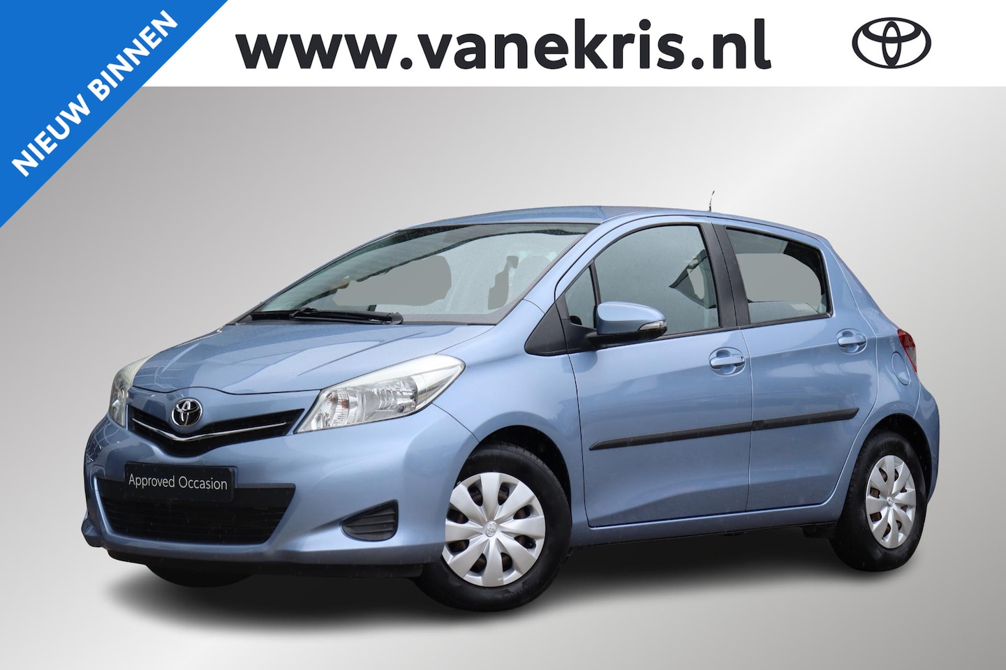 Toyota Yaris - 1.0 VVT-i Now 1.0 VVT-i Now, eerste eigenaar, Parkeersensoren , Airco - AutoWereld.nl