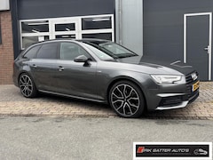 Audi A4 Avant - 1.4 TFSI Sport S line black edition 19"| Led| Stoelverw| Leder met rode stiksel| Private g