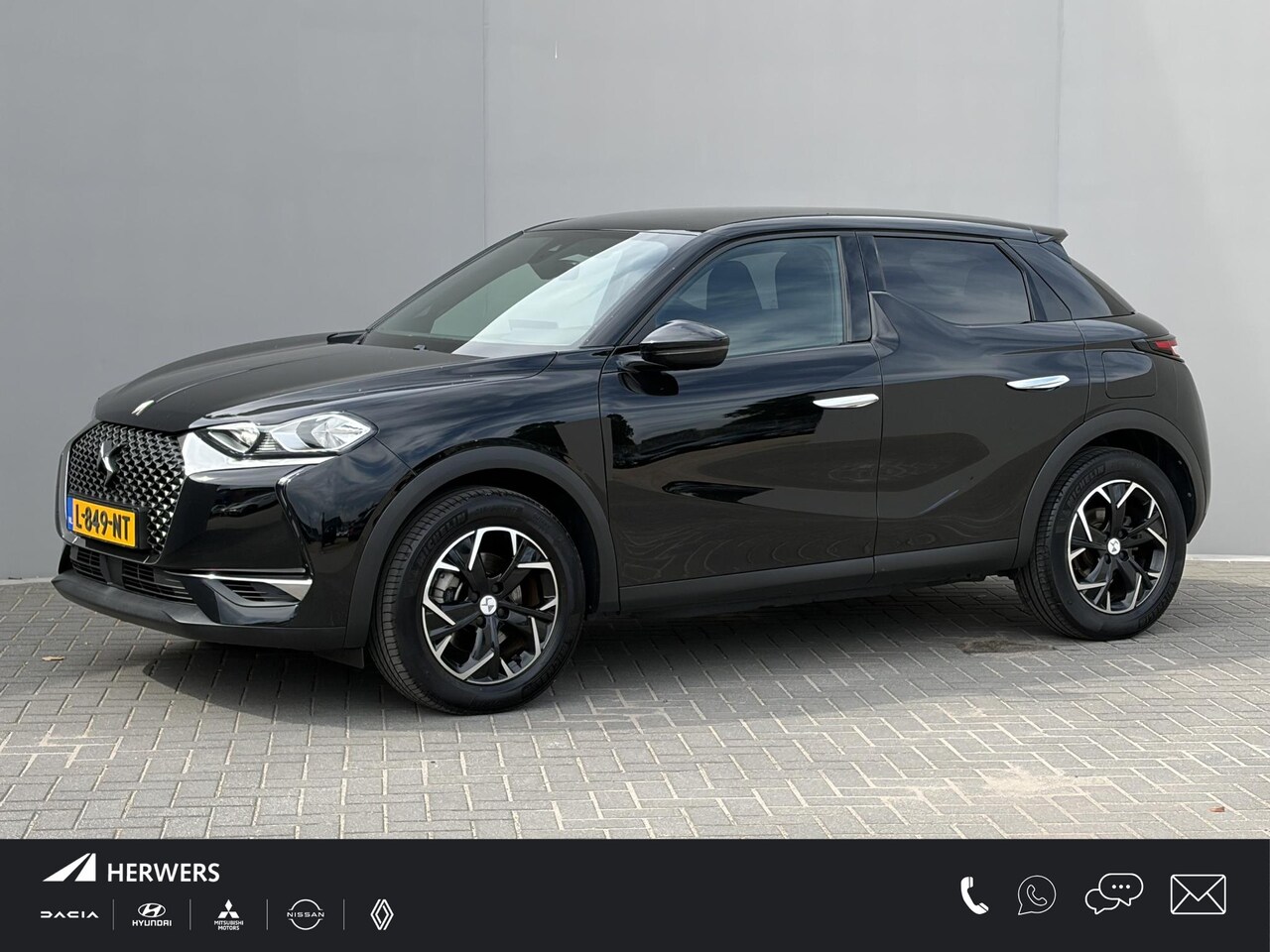 DS 3 Crossback - E-Tense So Chic 50 kWh / SOH 88% / Navigatie / Stoelverwarming / Cruise Control / Climate - AutoWereld.nl