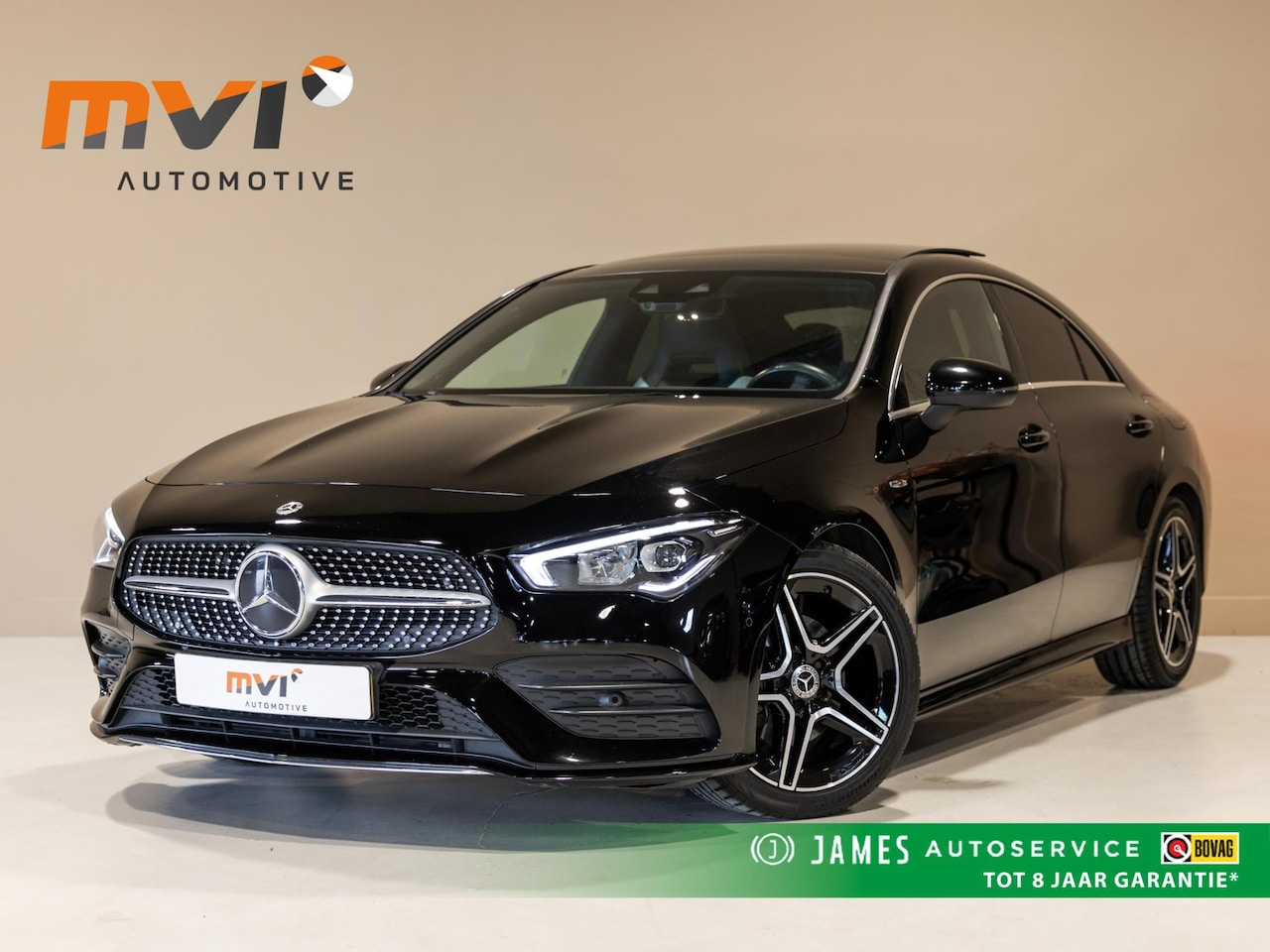 Mercedes-Benz CLA-Klasse - 180 AMG Line Premium Plus / 136pk / Panorama dak / Stoelverwarming / Leder / - AutoWereld.nl