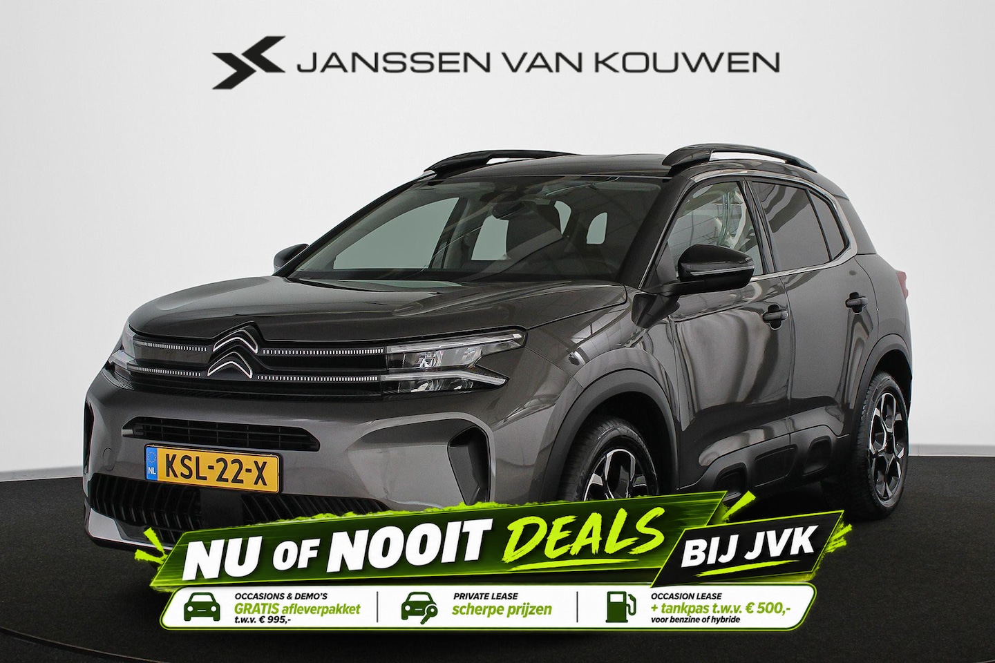 Citroën C5 Aircross - 1.2 Hybrid 136 Max Stoelverwarming Achteruitrijcamera - AutoWereld.nl